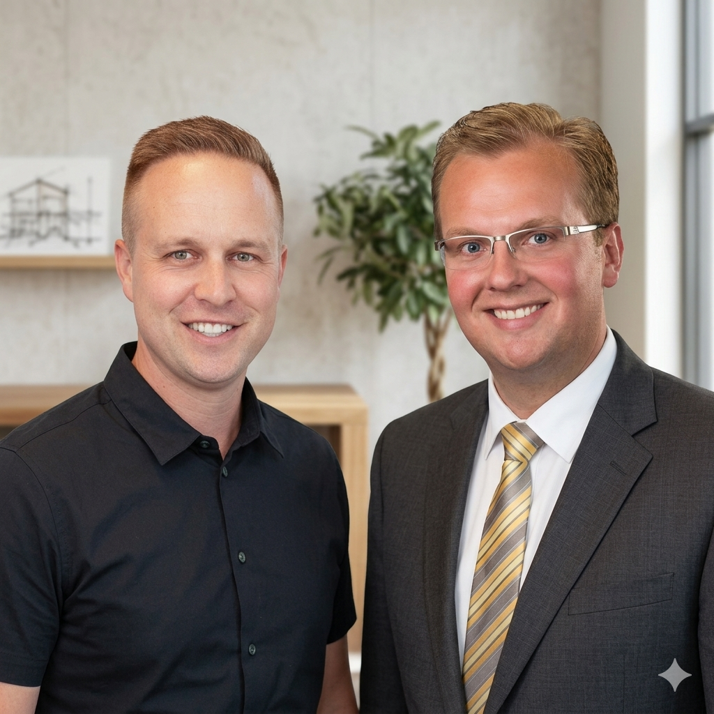 Andrew Yaggie and Jesse Starkson, co-founders of Everfare
